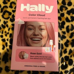 Hally Rose Gold Hair Dye